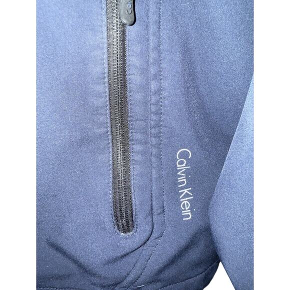 Size XXL - Calvin Klein Soft-shell Jacket, - Blue - Picture 3 of 7